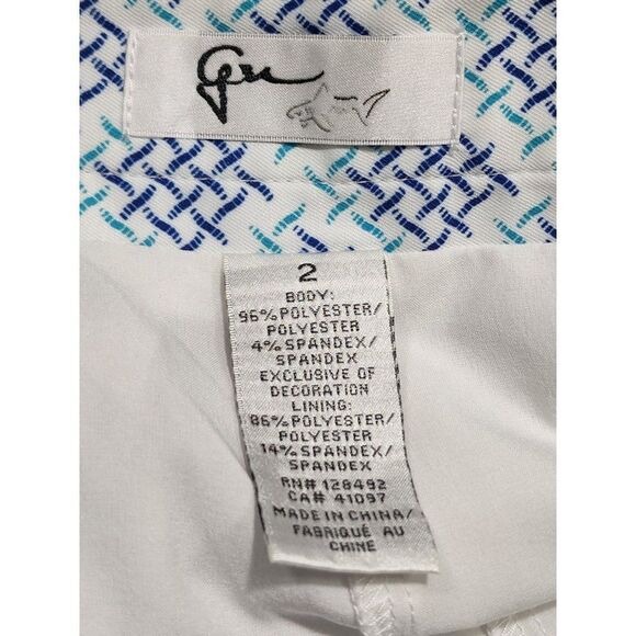 Gym Shark Geometric print Athletic Skirt Size 2 - Picture 6 of 9